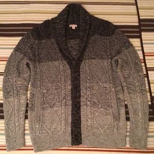 🔥Shawl Collar Cable knit Cardigan NWOT🔥